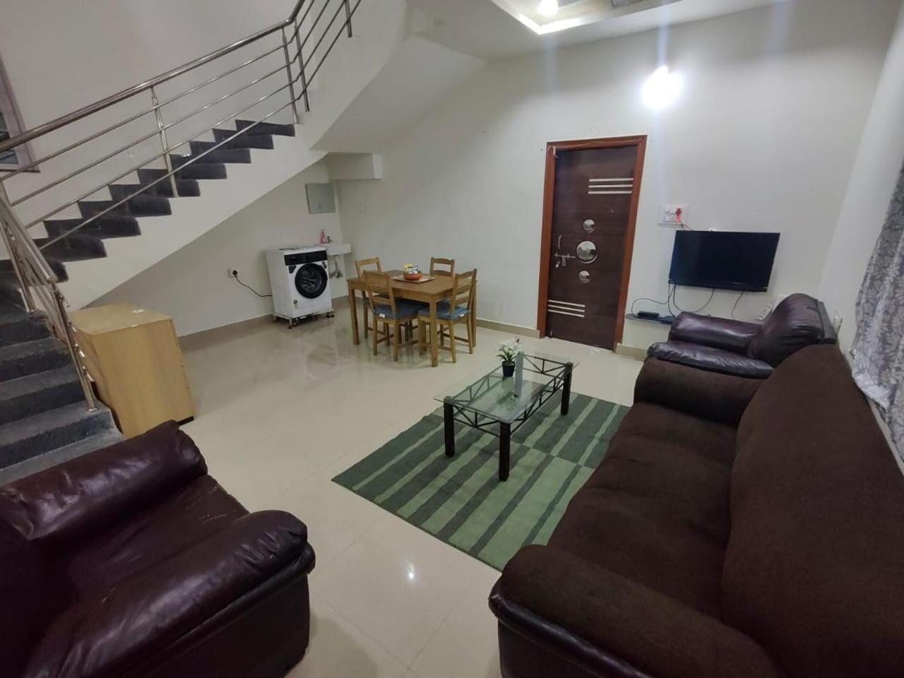 Leo'S Den 9 Guests Ac 3Bhk 9 Mins To Rgia Villa Shamshabad Eksteriør bilde